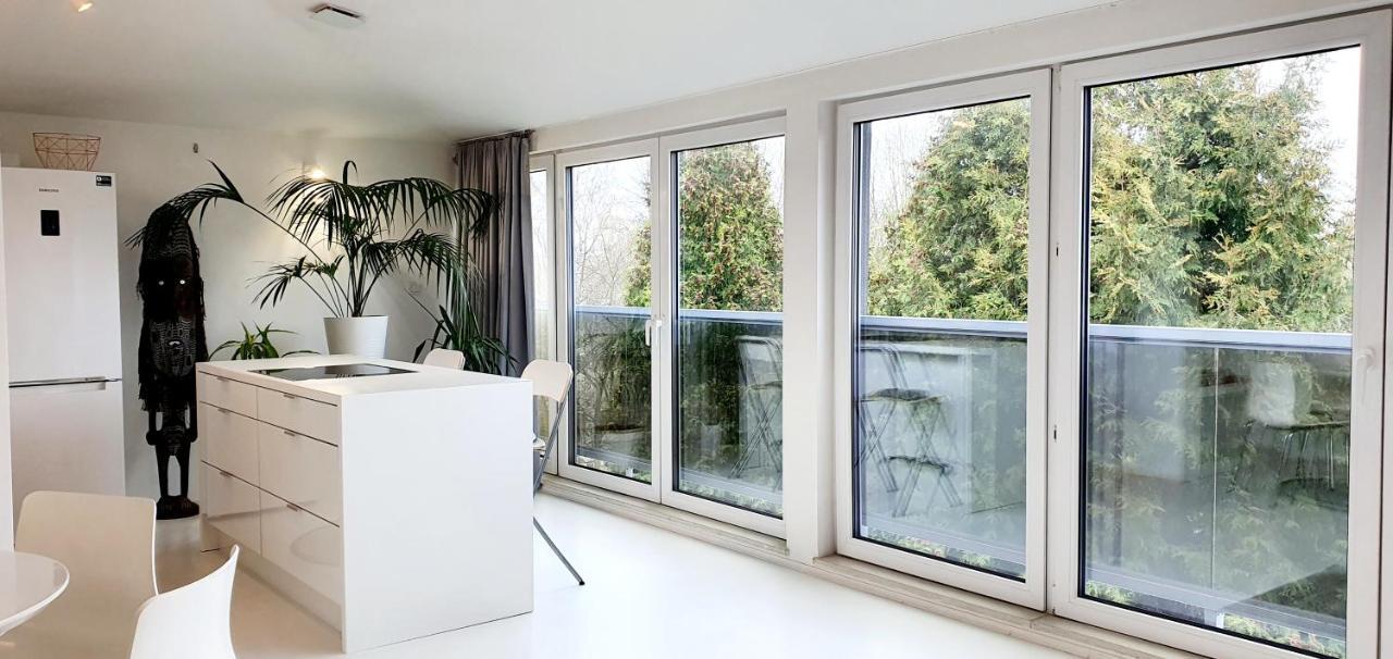 Loft 85 M2 Wilanow Krolewski Self Checkin Varşovia Exterior foto